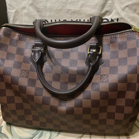LV Speedy 30 Damier Ebene - Picture 4 of 10